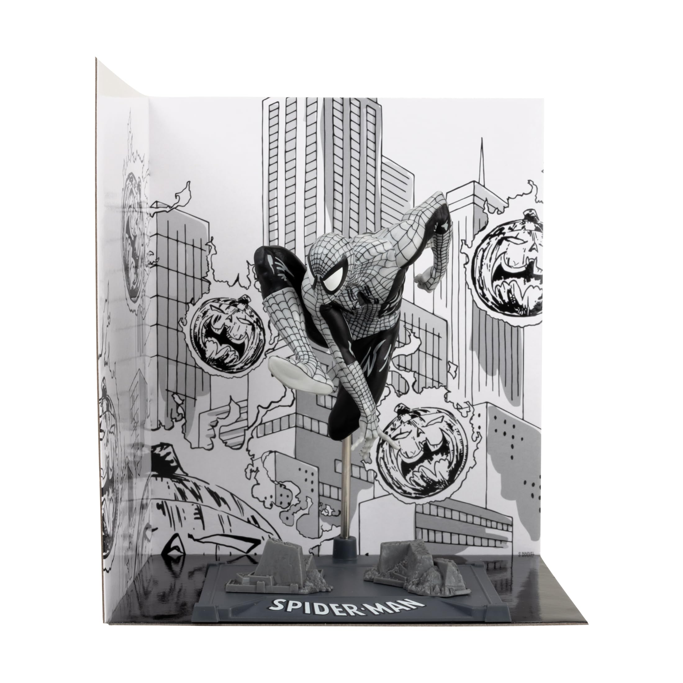 Marvel Collection PVC Statue 1/10 Spider-Man (Spider-Man #6) (Line Art) (Gold Label) 10 cm