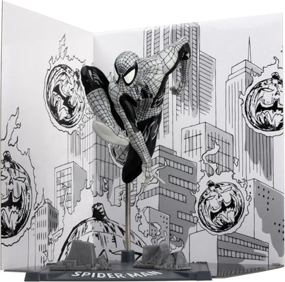 Marvel Collection PVC Statue 1/10 Spider-Man (Spider-Man #6) (Line Art) (Gold Label) 10 cm