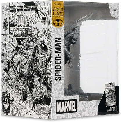 Marvel Collection PVC Statue 1/10 Spider-Man (Spider-Man #6) (Line Art) (Gold Label) 10 cm