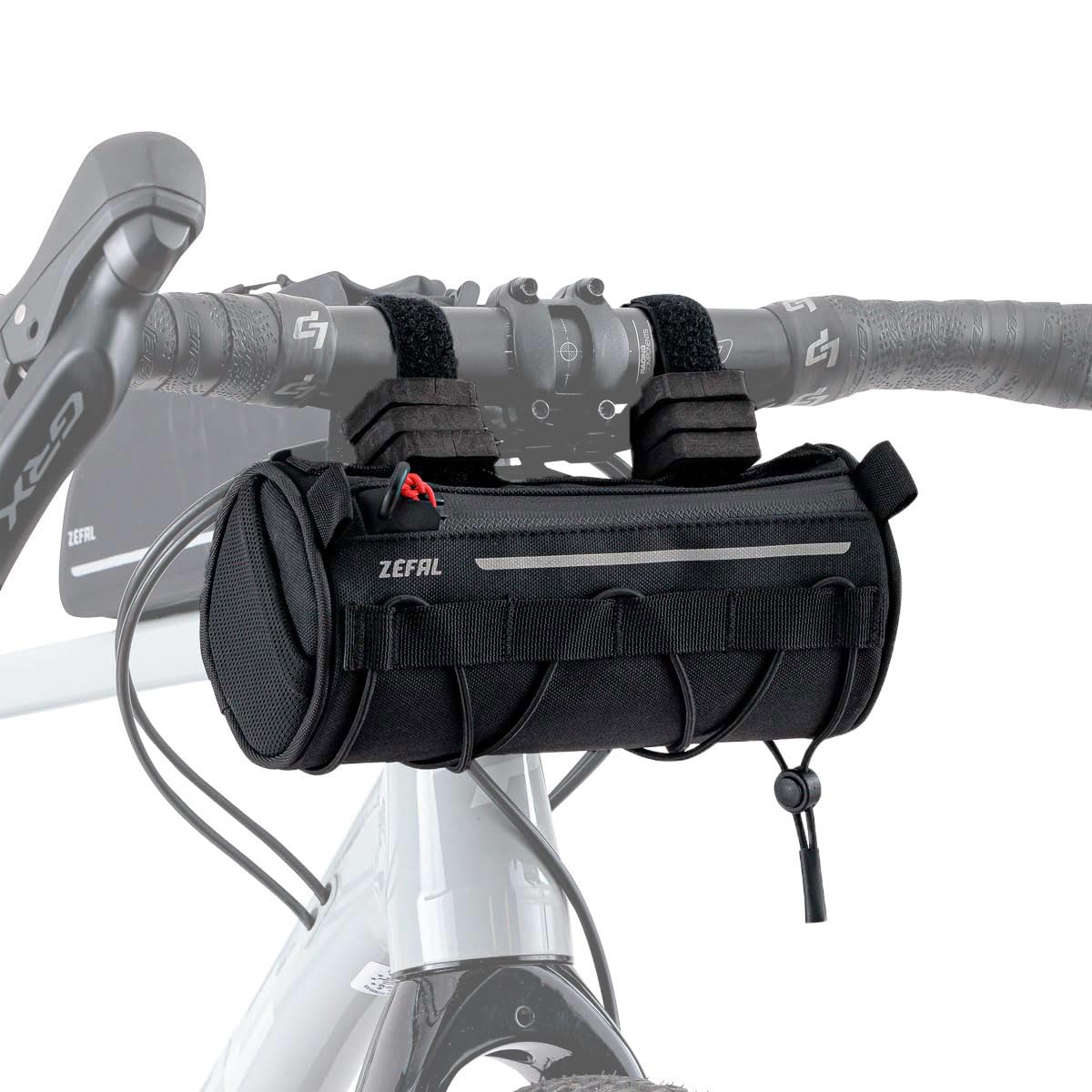 ZEFAL Z Adventure F1 - Bicycle Handlebar Bag - Compact, Lightweight and Waterproof - Universal Mounting on Handlebars - Black, 1.2 litres