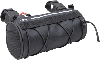 ZEFAL Z Adventure F1 - Bicycle Handlebar Bag - Compact, Lightweight and Waterproof - Universal Mounting on Handlebars - Black, 1.2 litres