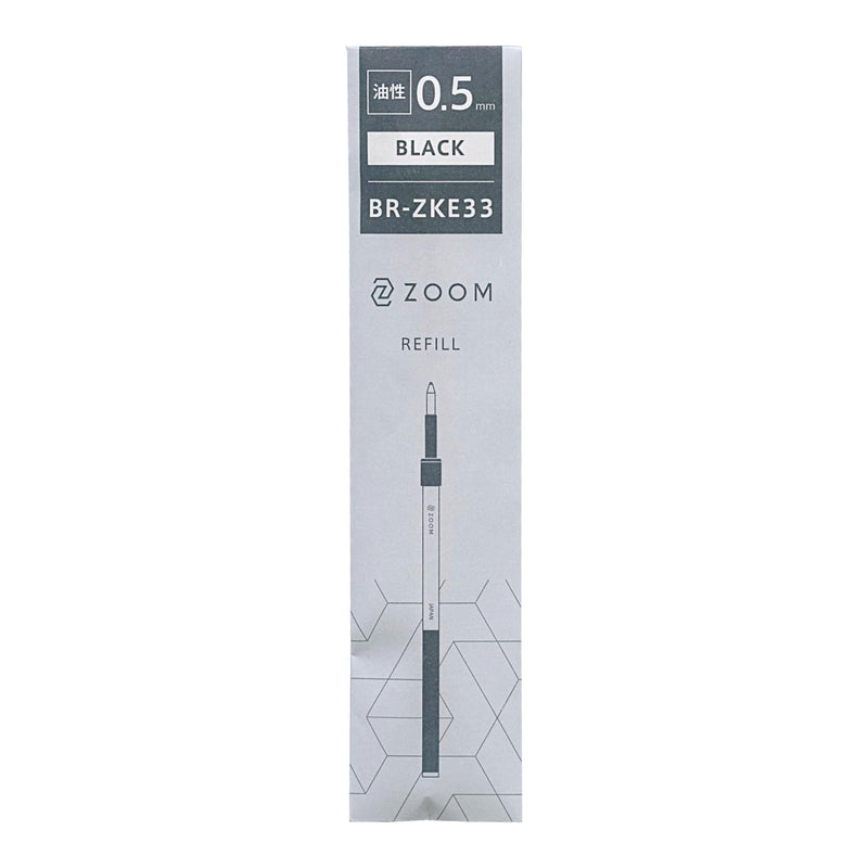 ZOOM BR-ZKE33 Oil-based Ballpoint Pen Refill, 0.02 inches (0.5 mm)  Refill