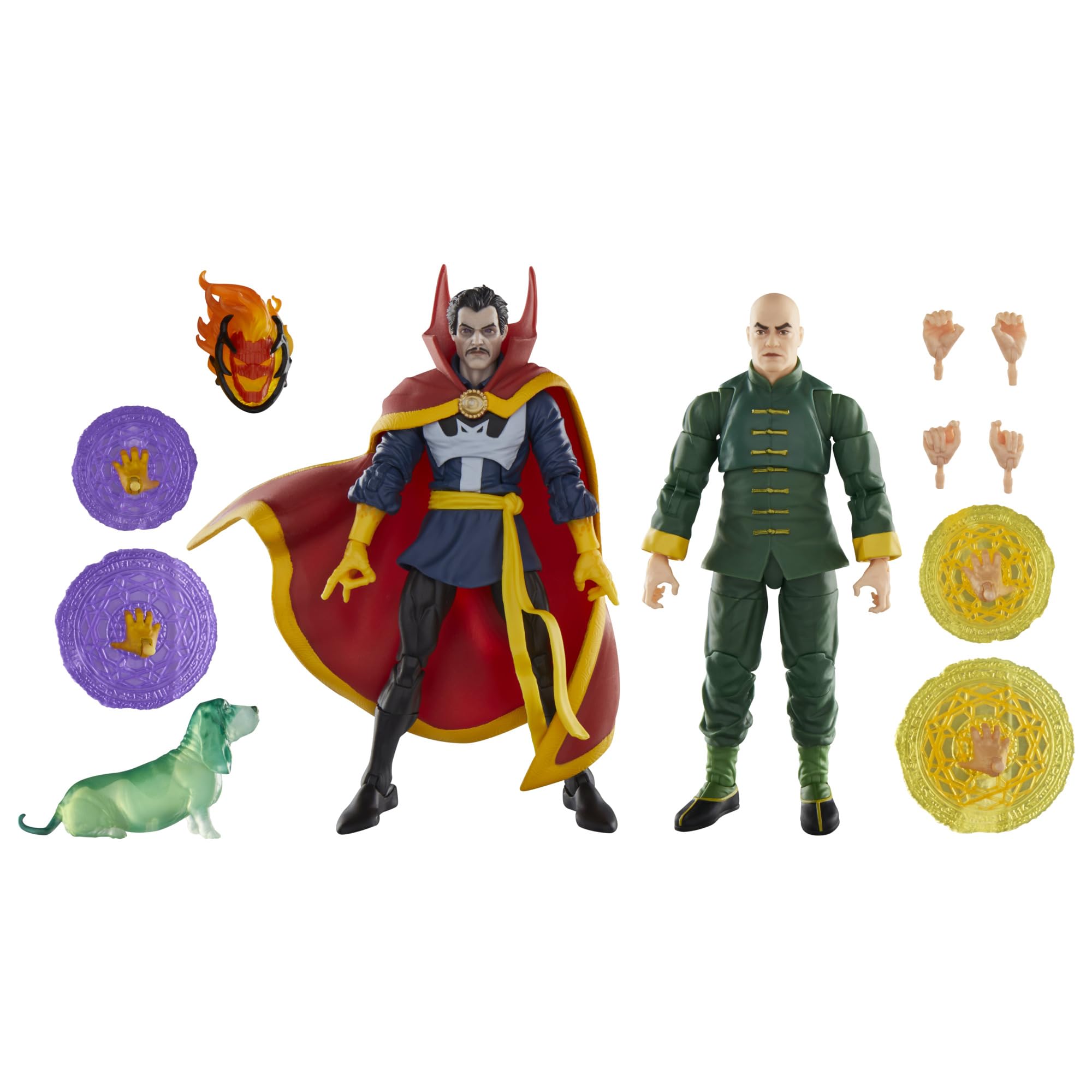 Marvel Legends Series Doctor Strange, Wong and Bats, Comics Collectible 6-Inch Action Figure Multipack (Amazon Exclusive