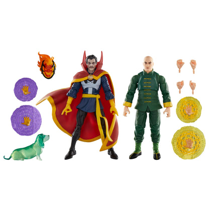 Marvel Legends Series Doctor Strange, Wong and Bats, Comics Collectible 6-Inch Action Figure Multipack (Amazon Exclusive