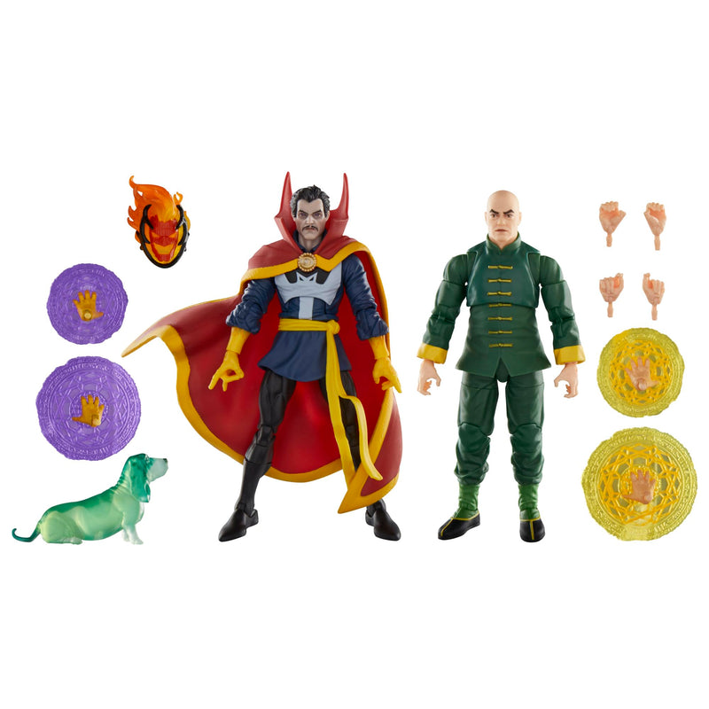 Marvel Legends Series Doctor Strange, Wong and Bats, Comics Collectible 6-Inch Action Figure Multipack (Amazon Exclusive