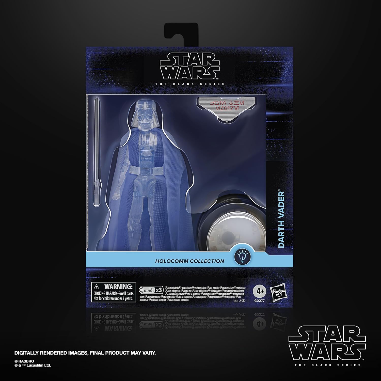 Star Wars Black Series Holocomm Collection Action Figure Darth Vader 15 Cm