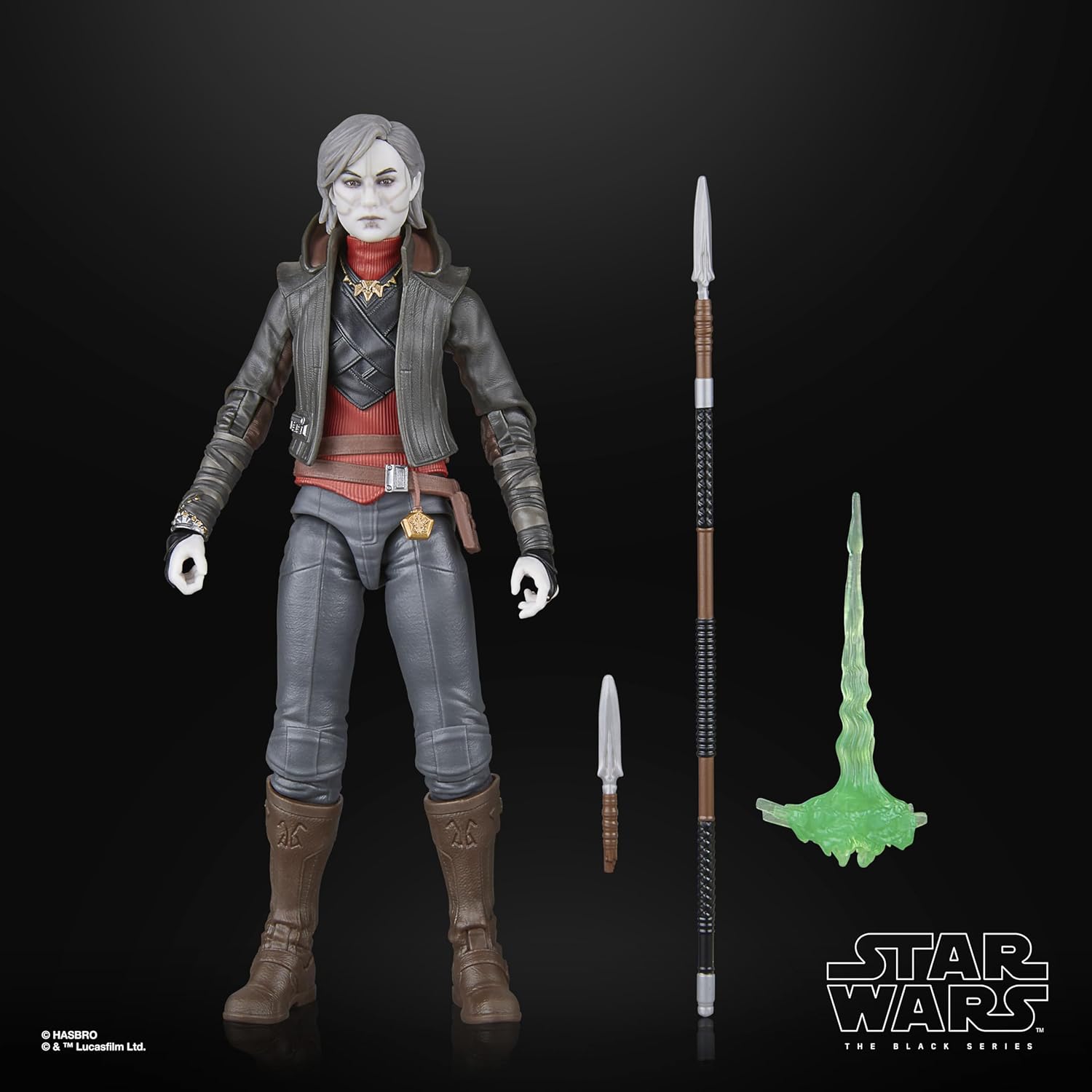 Star Wars The Black Series Nachtschwester Merrin, Star Wars Jedi: Survivor Premium Action-Figur zum Sammeln (15 cm
