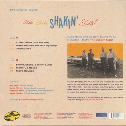 Shake, Shake, Shakin' Suits! (LP, 10inch