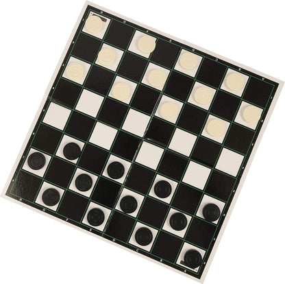 HTI Toys Traditional Games Draughts Set Board Game For Kids Adults