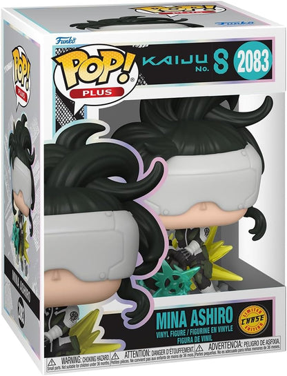 Funko Pop! Plus: Kaiju No8 - Mina Ashiro - 1/6 Odds for Rare Chase Variant - Kaiju No 8 - Collectable Vinyl Figure - Gift Idea - Official Merchandise - Toys for Kids & Adults - Anime Fans