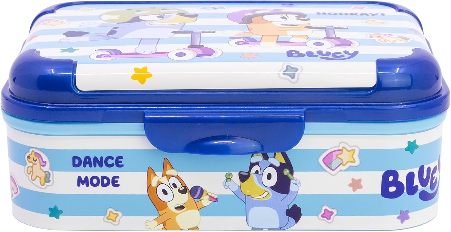 Bluey - Asker Sandwich Box Blue ( 50643 )