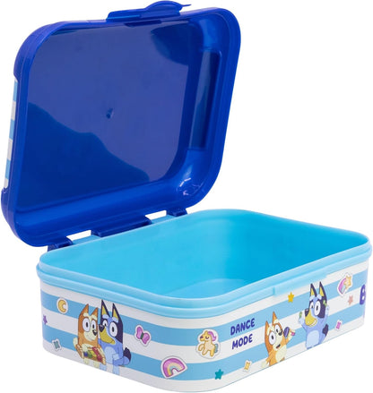 Bluey - Asker Sandwich Box Blue ( 50643 )