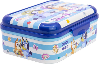 Bluey - Asker Sandwich Box Blue ( 50643 )