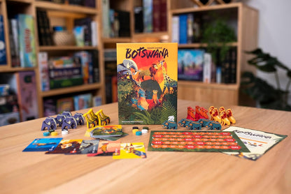 25th Century Games Botswana – Animal Collecting Strategy Card Game by Reiner Knizia Ages 7+ | 2–5 Players | 20–30 Min Playtime