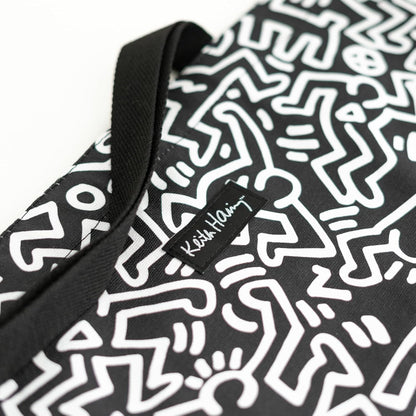 Grupo Erik: Tote Bag KEITH HARING | borsa shopper bag arte pop 37x42cm, Borsa Tote 100% cotone, 2 manici |Borsa tela, borsa donna, tote bag università