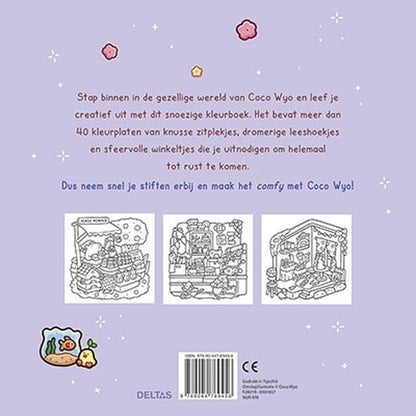 Cozy Corner Cute & Comfy kleurboek Coco Wyo
