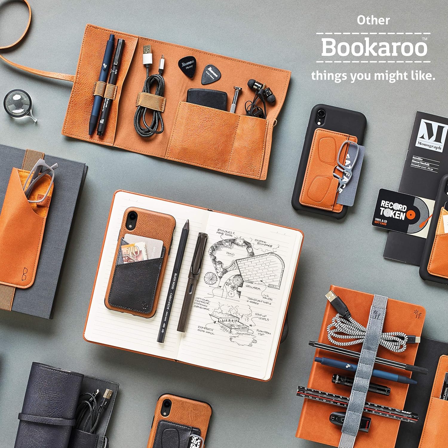 IF Bookaroo A6 'Pocket' Notebook - Chartreuse