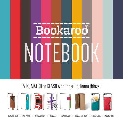 IF Bookaroo Notebook A5 Journal - Cream, 192 Pages, Faux leather