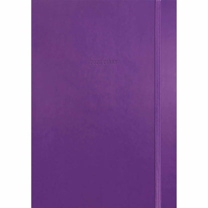 Carousel Worldwide, Purple Soft Touch 2026 A5 Diary
