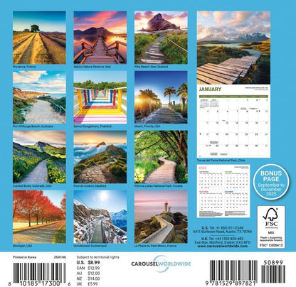 Carousel Calendars, Pathways Special Value 2026 Mini Wall Calendar