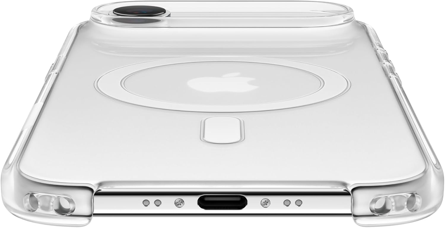 Apple - Back Cover For Mobile Phone - Magsafe Compatibility - Reinforced Polycarbonate Plastic - Shadow