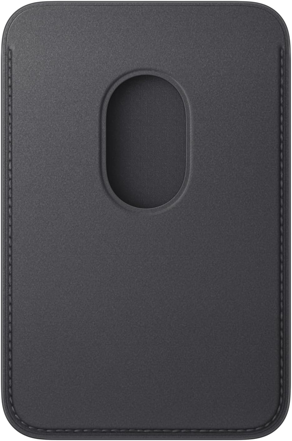 Apple - Wallet For Mobile Phone / Credit Card - Magsafe Compatibility - Microtwill, Finewoven - Black