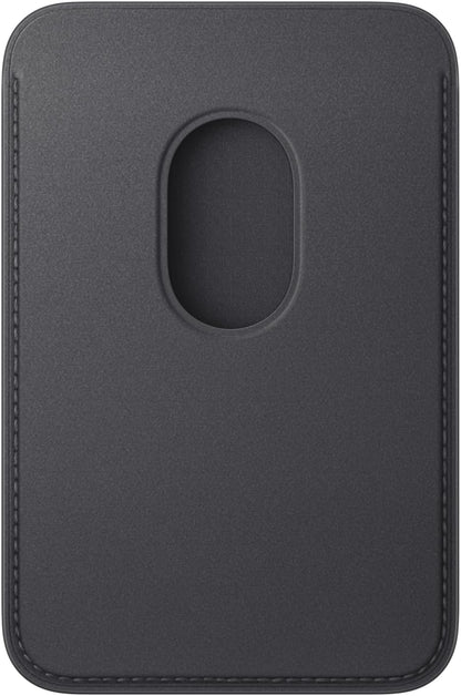 Apple - Wallet For Mobile Phone / Credit Card - Magsafe Compatibility - Microtwill, Finewoven - Black