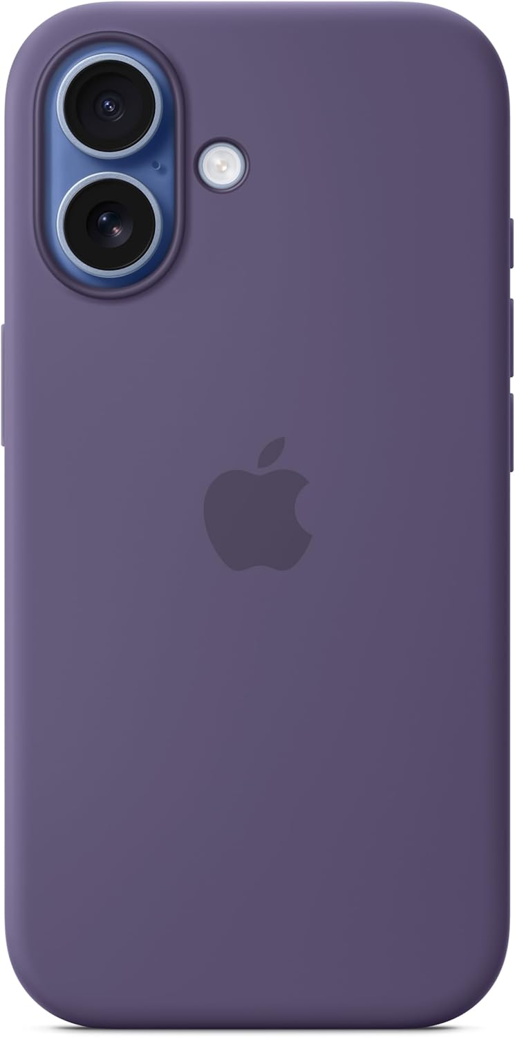 Apple - Back Cover For Mobile Phone - Magsafe Compatibility - Silicone - Purple Fog - For Iphone 17