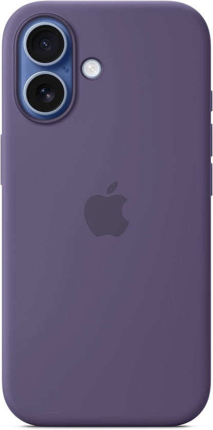 Apple - Back Cover For Mobile Phone - Magsafe Compatibility - Silicone - Purple Fog - For Iphone 17