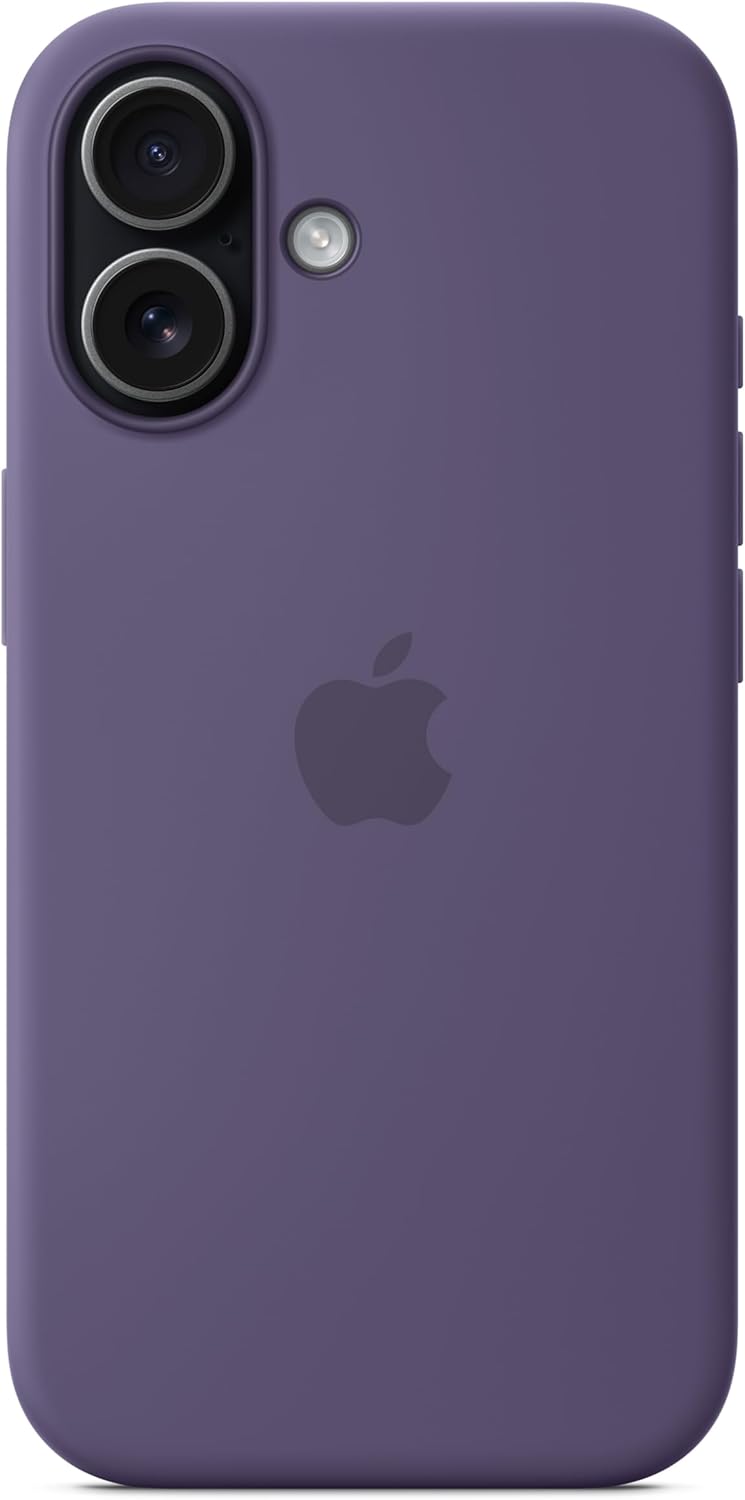 Apple - Back Cover For Mobile Phone - Magsafe Compatibility - Silicone - Purple Fog - For Iphone 17