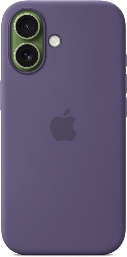 Apple - Back Cover For Mobile Phone - Magsafe Compatibility - Silicone - Purple Fog - For Iphone 17