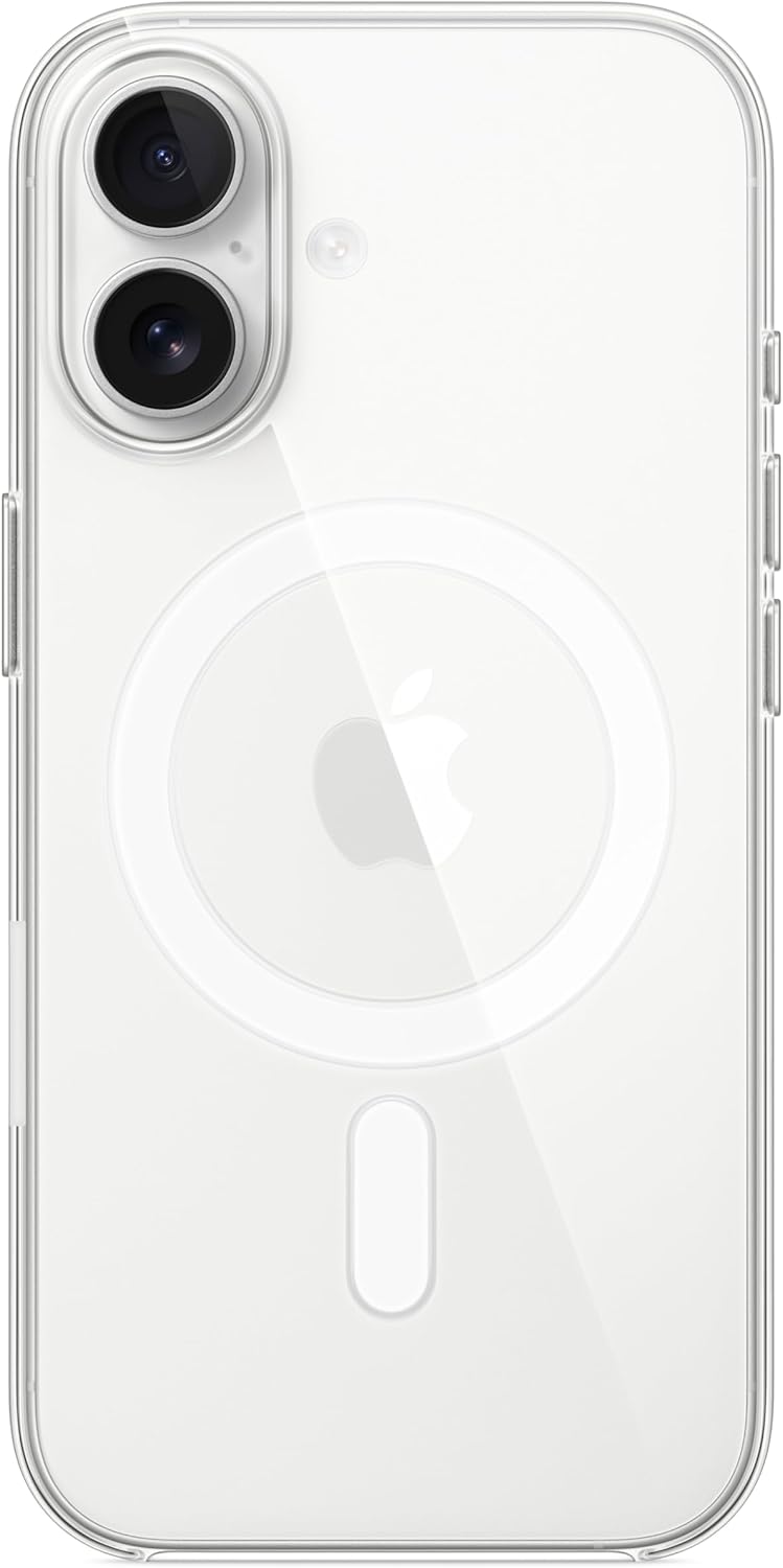 Apple - Back Cover For Mobile Phone - Magsafe Compatibility - Polycarbonate - Clear - For Iphone 17