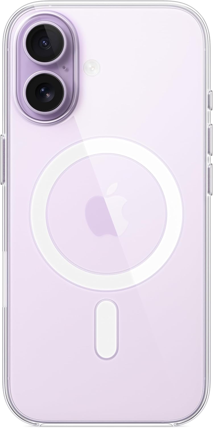 Apple - Back Cover For Mobile Phone - Magsafe Compatibility - Polycarbonate - Clear - For Iphone 17