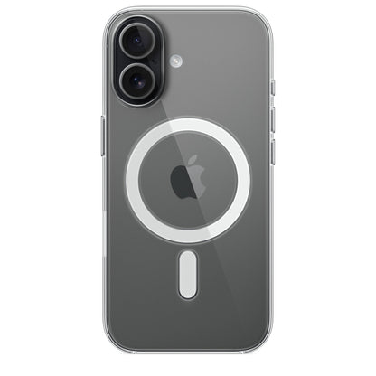 Apple - Back Cover For Mobile Phone - Magsafe Compatibility - Polycarbonate - Clear - For Iphone 17