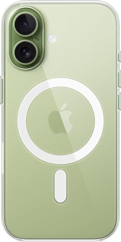 Apple - Back Cover For Mobile Phone - Magsafe Compatibility - Polycarbonate - Clear - For Iphone 17