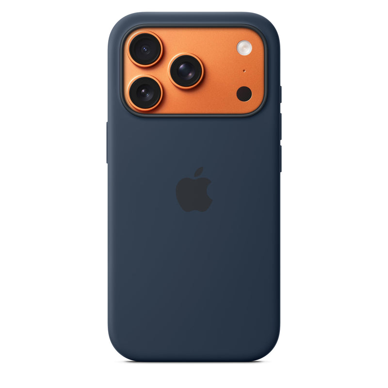 Apple - Back Cover For Mobile Phone - Magsafe Compatibility - Silicone - Midnight - For Iphone 17 Pro