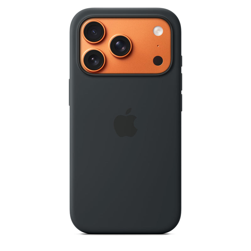 Apple - Back Cover For Mobile Phone - Magsafe Compatibility - Silicone - Black - For Iphone 17 Pro