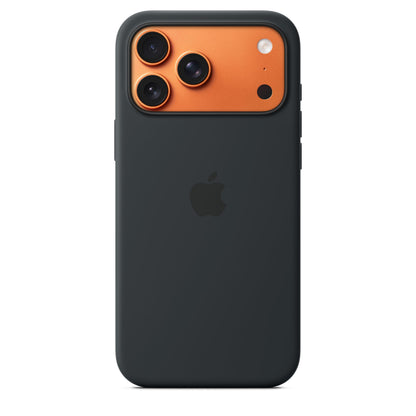 Apple - Back Cover For Mobile Phone - Magsafe Compatibility - Silicone - Black - For Iphone 17 Pro Max