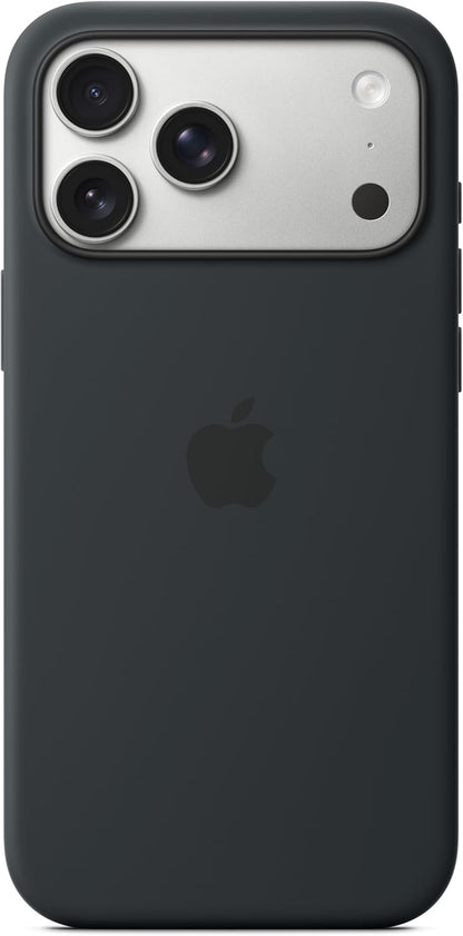 Apple - Back Cover For Mobile Phone - Magsafe Compatibility - Silicone - Black - For Iphone 17 Pro Max