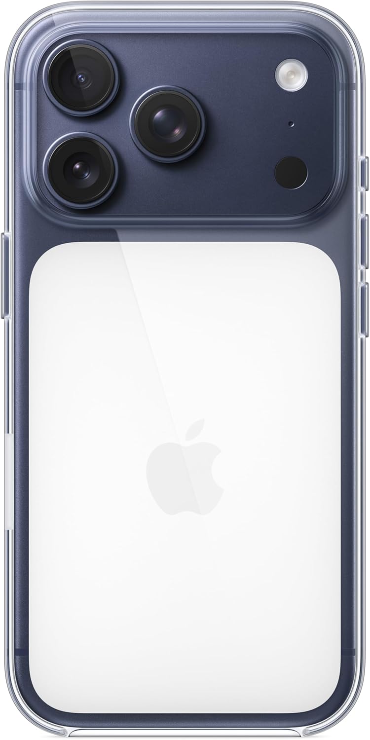 Apple - Back Cover For Mobile Phone - Magsafe Compatibility - Polycarbonate - Clear - For Iphone 17 Pro