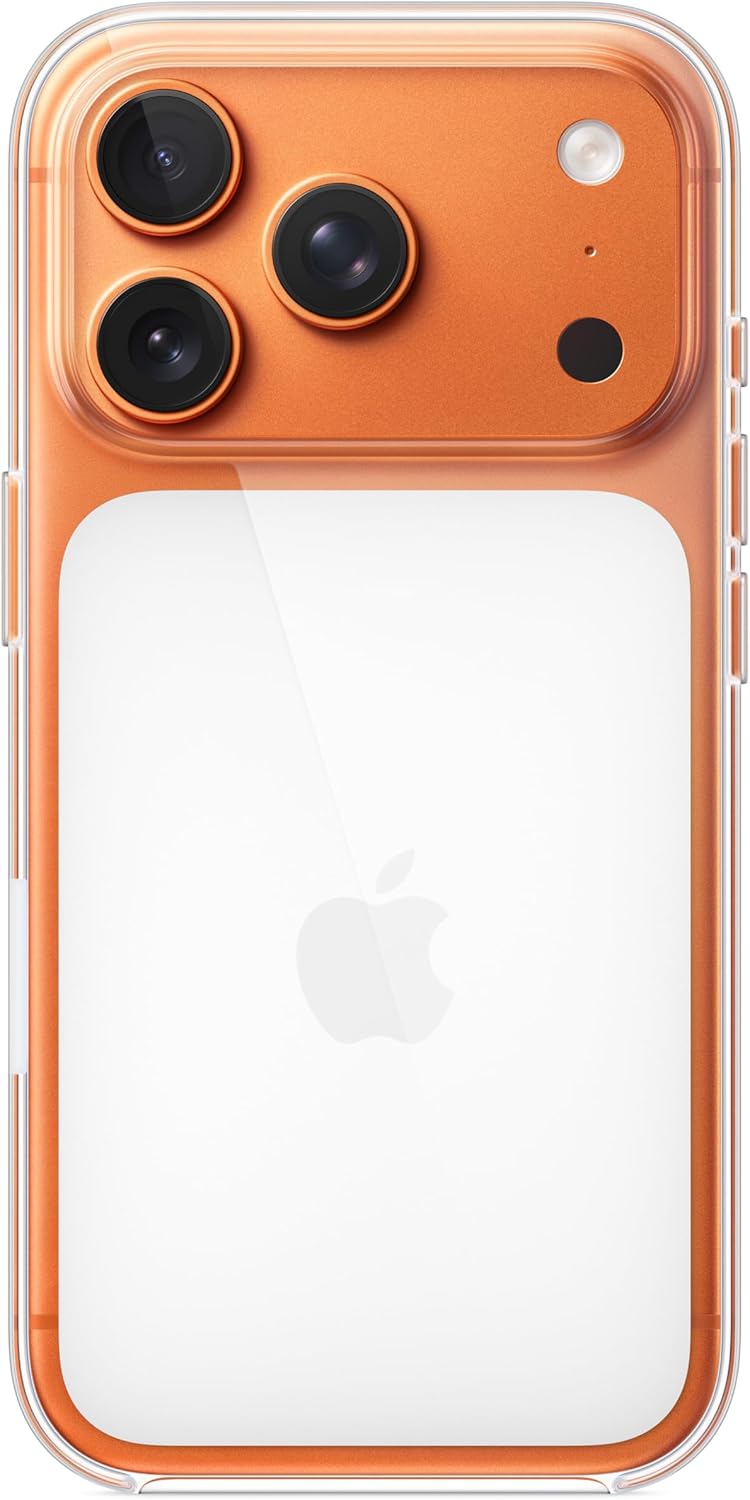Apple - Back Cover For Mobile Phone - Magsafe Compatibility - Polycarbonate - Clear - For Iphone 17 Pro