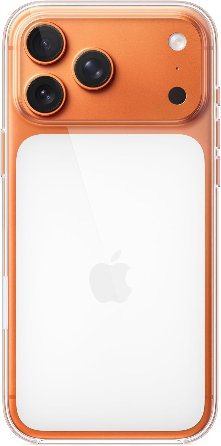 Apple - Back Cover For Mobile Phone - Magsafe Compatibility - Polycarbonate - Clear - For Iphone 17 Pro Max
