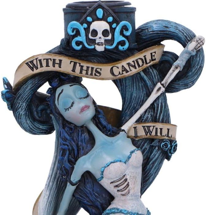 Corpse Bride With This Candle Vow Candle Holder