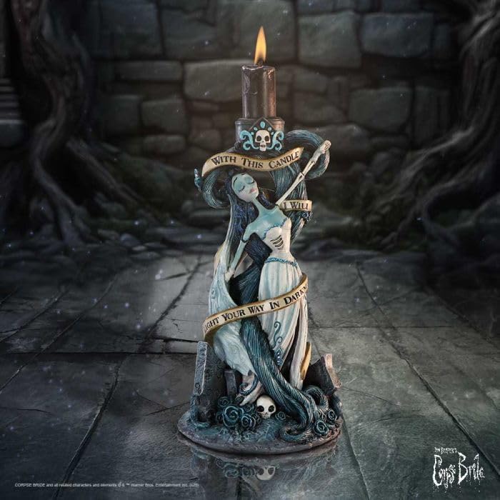 Corpse Bride With This Candle Vow Candle Holder