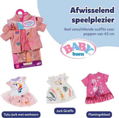 Baby Born - Coat Set With Dress 43Cm (839416)