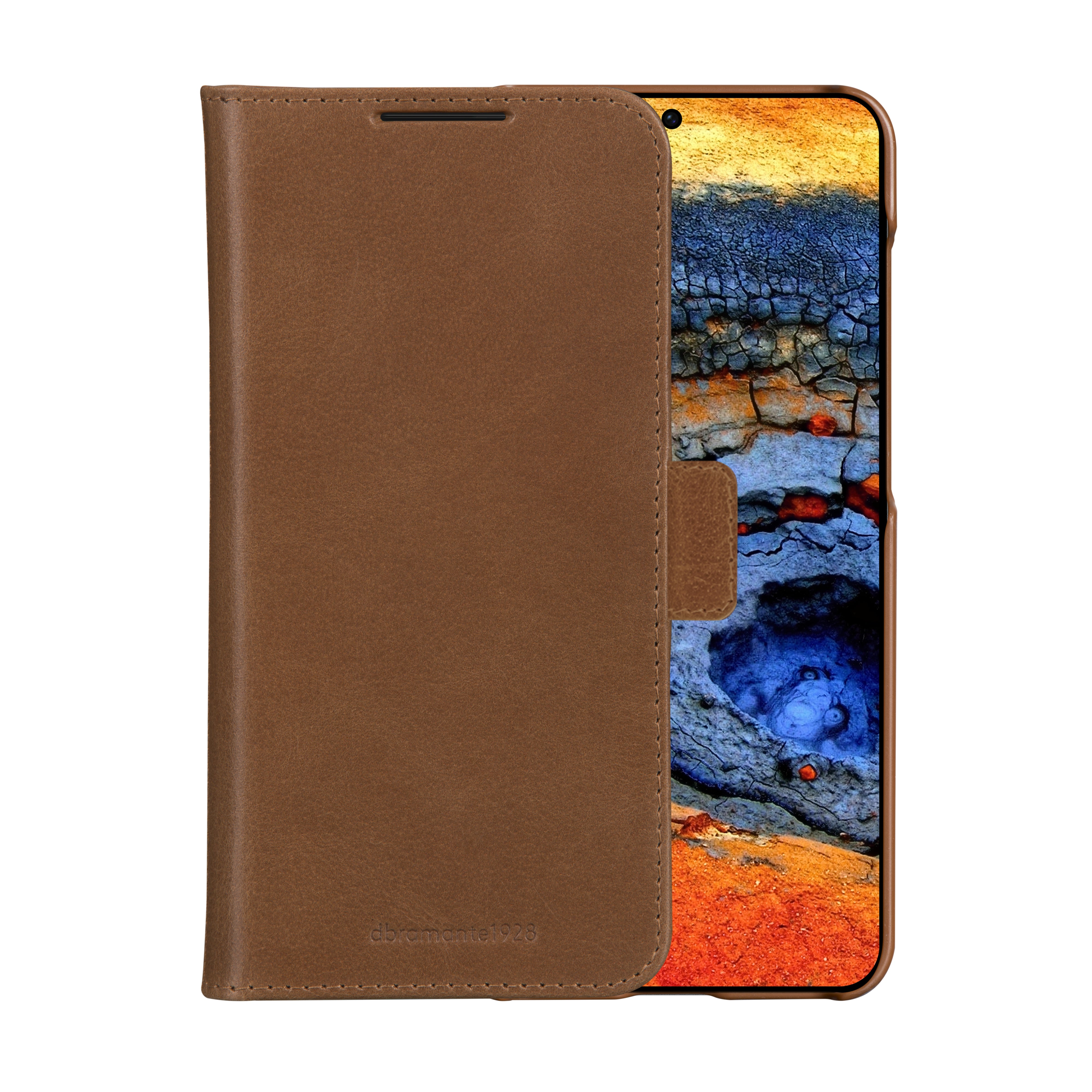 dbramante1928 Lynge mobile phone case 15.8 cm (6.2") Flip case Tan
