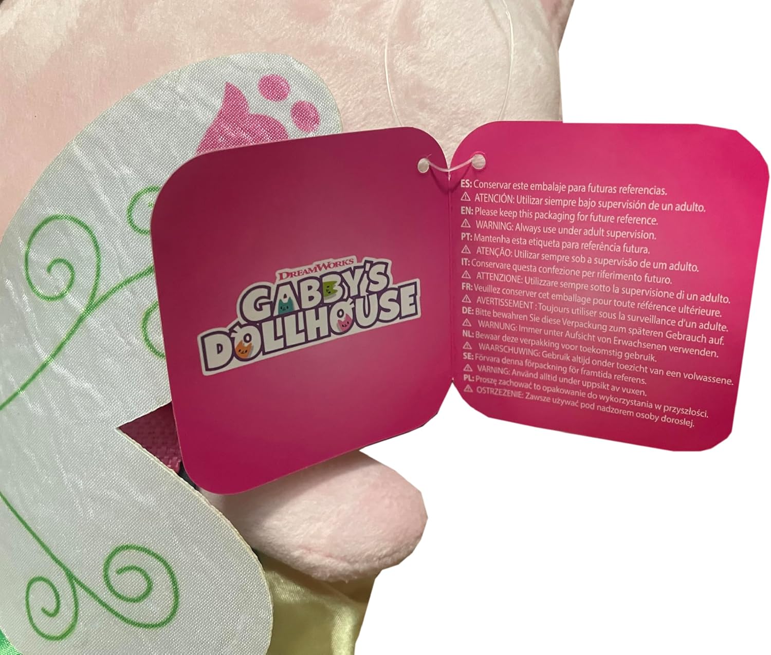 Canenco - Gabby\`s Poppenhuis Rugtas 3D Pluche Fairy