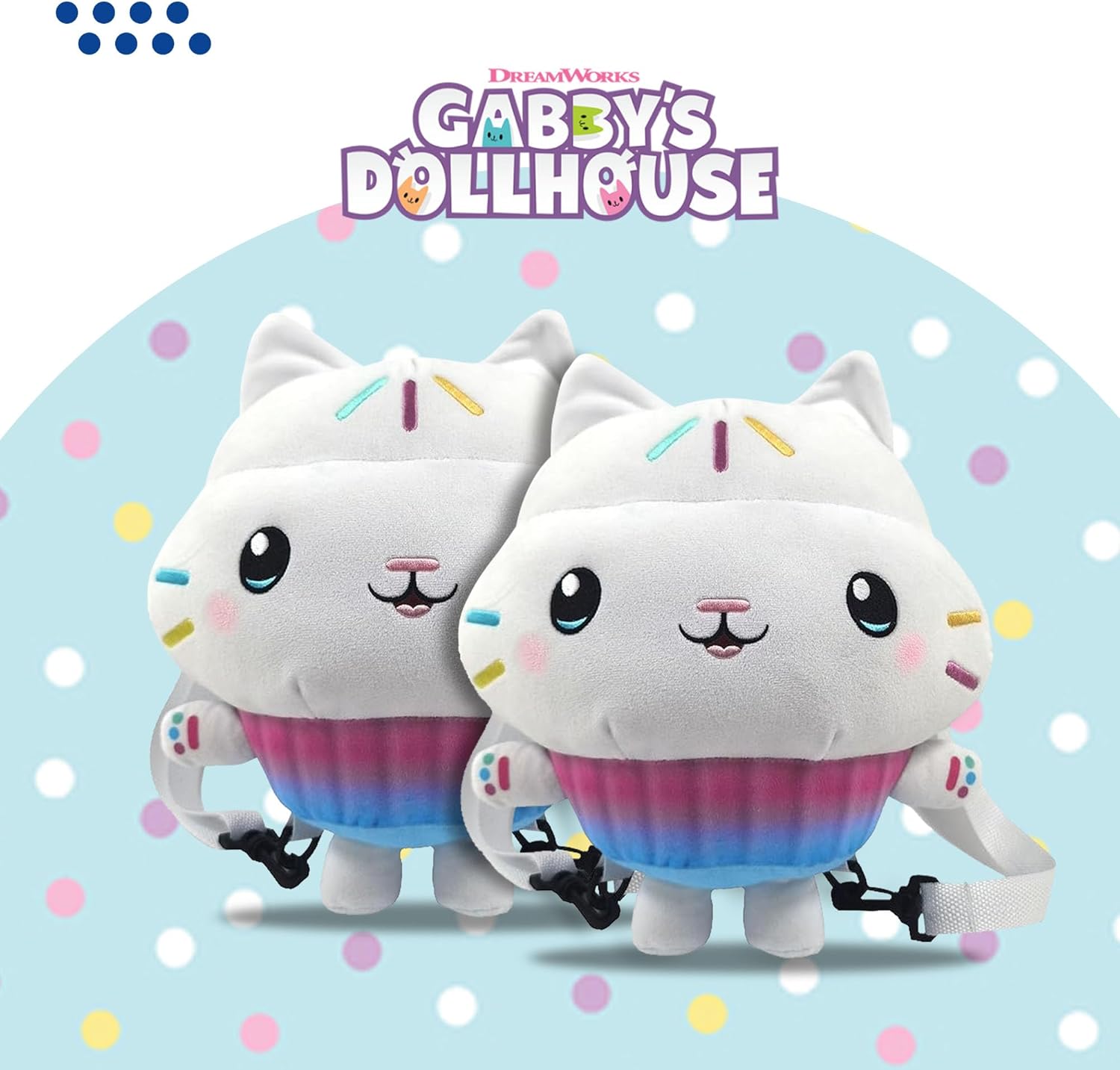 Canenco - Gabby\`s Poppenhuis Rugtas 3D Pluche Cakey