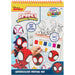 Disney Spidey en Zijn Vrienden - Waterverf Kleurboek - 24 Aquarelplaten met Penseel - Klaar voor Gebruik met Water - Creatief Speelgoed vanaf 3 Jaar (SP24355