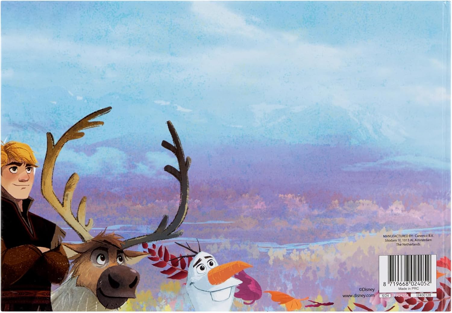 Disney Frozen FR24358 Magneetboek, magnetische activiteitenset, 40 magneten, interactief spel, creatief speelplezier, ideaal voor onderweg